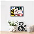 Picture of Welcome Home Darling _GroupedProduct_Rectangle_Landscape_Canvas_Framed_