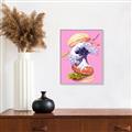 Picture of kanagawa burger _GroupedProduct_Rectangle_Portrait_Canvas_Framed_