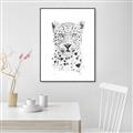 Picture of Lovely leopard _GroupedProduct_Rectangle_Portrait_Canvas_Framed_