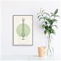 Picture of Guitar _GroupedProduct_Rectangle_Portrait_Canvas_Framed_