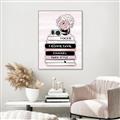 Picture of Stack of Fashion Books  _GroupedProduct_Rectangle_Portrait_Canvas_Framed_