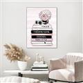 Picture of Stack of Fashion Books  _GroupedProduct_Rectangle_Portrait_Canvas_Framed_