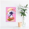 Picture of kanagawa burger _GroupedProduct_Rectangle_Portrait_Unframed_Print_Only_