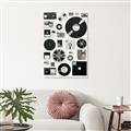 Picture of Retro Data _GroupedProduct_Rectangle_Portrait_Unframed_Print_Only_