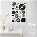 Picture of Retro Data _GroupedProduct_Rectangle_Portrait_Unframed_Print_Only_