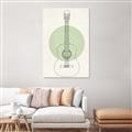 Picture of Guitar _GroupedProduct_Rectangle_Portrait_Unframed_Print_Only_