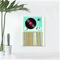 Picture of Vinyl Stack _GroupedProduct_Rectangle_Portrait_Unframed_Print_Only_