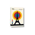 Picture of Retro Eiffel Tower Poster _GroupedProduct_Rectangle_Portrait_Canvas_