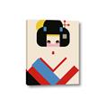 Picture of Geisha Retro Poster _GroupedProduct_Rectangle_Portrait_Canvas_