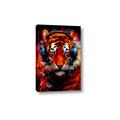 Picture of Tiger With Headphones animal _GroupedProduct_Rectangle_Portrait_Canvas_