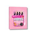 Picture of Sardines Tin Can Pink _GroupedProduct_Rectangle_Portrait_Canvas_