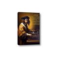 Picture of Old Vinyl Sounds Better Typography Poster _GroupedProduct_Rectangle_Portrait_Canvas_