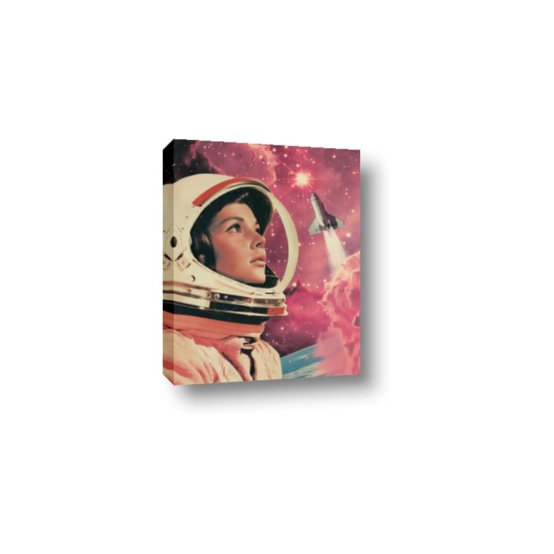Picture of Astronaut in Space _GroupedProduct_Rectangle_Portrait_Canvas_