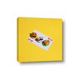 Picture of Sushi Selection on a Playing Card _GroupedProduct_Square_Canvas_
