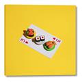 Picture of Sushi Selection on a Playing Card _GroupedProduct_Square_Canvas_