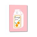 Picture of Orange Juice Poster _GroupedProduct_Rectangle_Portrait_Canvas_