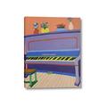Picture of Retro Style Piano _GroupedProduct_Rectangle_Portrait_Canvas_