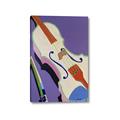 Picture of Retro Style Violin _GroupedProduct_Rectangle_Portrait_Canvas_