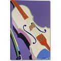 Picture of Retro Style Violin _GroupedProduct_Rectangle_Portrait_Canvas_
