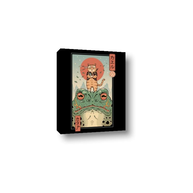 Picture of Catana  Frog Poster _GroupedProduct_Rectangle_Portrait_Canvas_