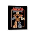 Picture of Robo Neko Cat Poster _GroupedProduct_Rectangle_Portrait_Canvas_