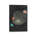 Picture of Abstract Space Poster _GroupedProduct_Rectangle_Portrait_Canvas_