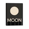 Picture of Moon Typography Poster _GroupedProduct_Rectangle_Portrait_Canvas_