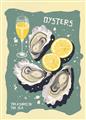 Picture of Oysters Poster _GroupedProduct_Rectangle_Portrait_Unframed_Print_Only_