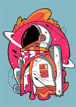 Picture of Space Explorer Poster