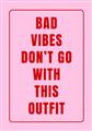 Picture of Bad Vibes Typography Poster _GroupedProduct_Rectangle_Portrait_Unframed_Print_Only_