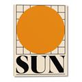 Picture of Sun Typography Poster _GroupedProduct_Rectangle_Portrait_Canvas_