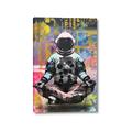 Picture of Retro Spaceman Poster _GroupedProduct_Rectangle_Portrait_Canvas_