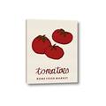 Picture of Food Art - Tomatoes Rome Food Market _GroupedProduct_Rectangle_Portrait_Canvas_