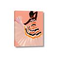 Picture of Dancer & Flourish Poster _GroupedProduct_Rectangle_Portrait_Canvas_