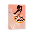 Picture of Dancer & Flourish Poster _GroupedProduct_Rectangle_Portrait_Canvas_