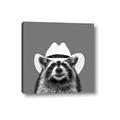 Picture of Wyatt The Cowboy Raccoon _GroupedProduct_Square_Canvas_