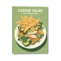 Picture of Caesar Salad Poster _GroupedProduct_Rectangle_Portrait_Canvas_