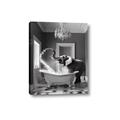 Picture of Joyful Elephant Bath Time _GroupedProduct_Rectangle_Portrait_Canvas_