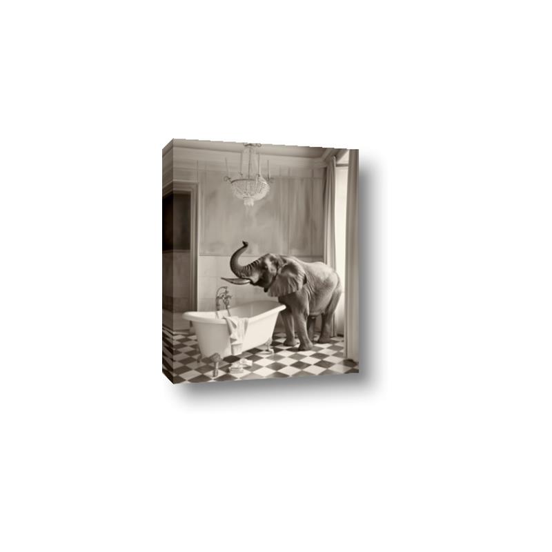 Picture of Luxuary Elephant _GroupedProduct_Rectangle_Portrait_Canvas_