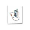 Picture of Retro Walkman Poster _GroupedProduct_Rectangle_Portrait_Canvas_