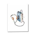 Picture of Retro Walkman Poster _GroupedProduct_Rectangle_Portrait_Canvas_
