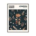 Picture of Flower Market London Poster _GroupedProduct_Rectangle_Portrait_Canvas_Framed_