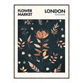 Picture of Flower Market London Poster _GroupedProduct_Rectangle_Portrait_Canvas_Framed_