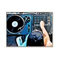 Picture of Music Dj Set  _GroupedProduct_Rectangle_Landscape_Canvas_Framed_
