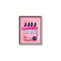 Picture of Sardines Tin Can Pink _GroupedProduct_Rectangle_Portrait_Canvas_Framed_