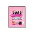 Picture of Sardines Tin Can Pink _GroupedProduct_Rectangle_Portrait_Canvas_Framed_