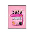 Picture of Sardines Tin Can Pink _GroupedProduct_Rectangle_Portrait_Canvas_Framed_