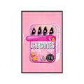 Picture of Sardines Tin Can Pink _GroupedProduct_Rectangle_Portrait_Canvas_Framed_