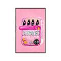 Picture of Sardines Tin Can Pink _GroupedProduct_Rectangle_Portrait_Canvas_Framed_