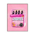 Picture of Sardines Tin Can Pink _GroupedProduct_Rectangle_Portrait_Canvas_Framed_